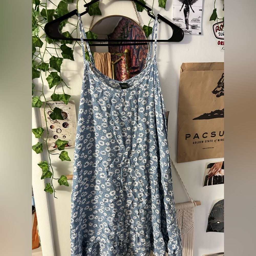 Wild Fable Blue Babydoll Dress